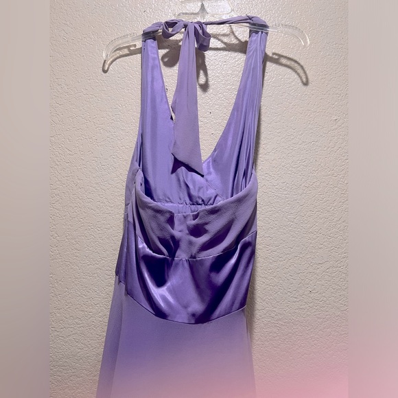 Beautiful Donna Ricco Halter Marilyn Monroe Style Aline Lavender Dress - Picture 5 of 6
